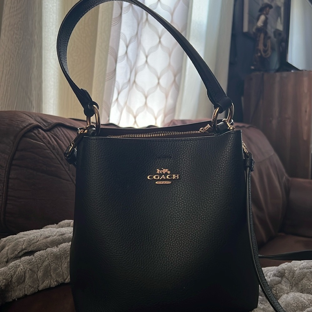 Coach bucket bag used a few times